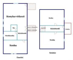 Hosszúpályi központjában családi ház eladó